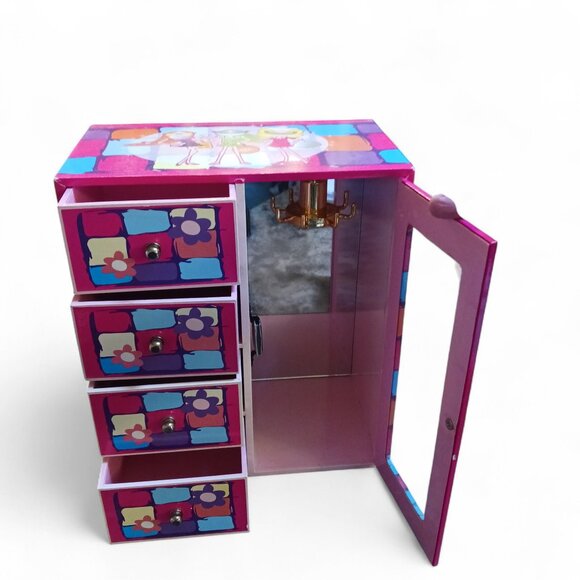 🌸 Y2K Groovy Flower Power Vanity Jewelry Box 💖 Bratz Aesthetic - Picture 5 of 11